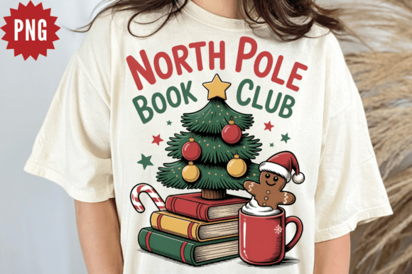 Christmas North Pole Book Club PNG Design Review