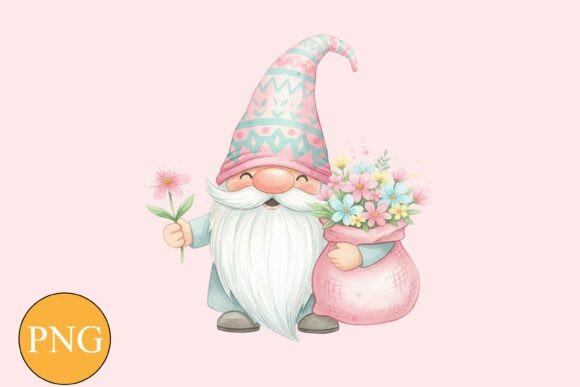 Christmas Pastel Gnome Clipart PNG: A Review for Illustrations and Crafters