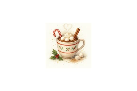 Christmas Xmas_hot_chocolate_6 PNG File: A Designer’s Review for Editorial Use