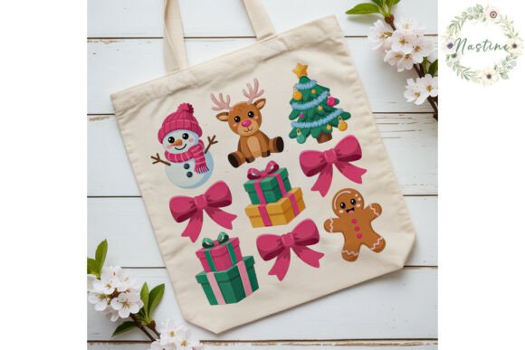 Cute Pink Christmas Clipart PNG Embroidery Review