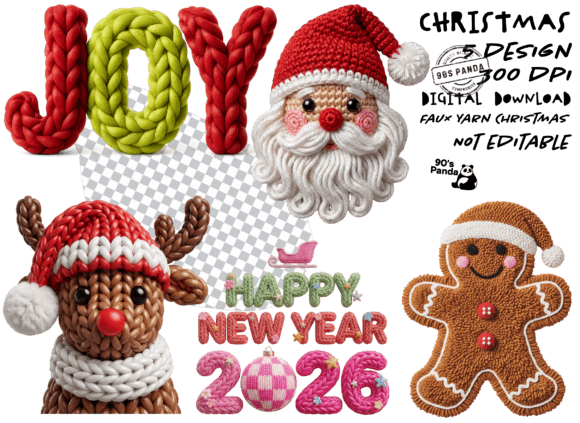 Faux Yarn Christmas, Santa Bundle: A Practical Review for Digital Sellers