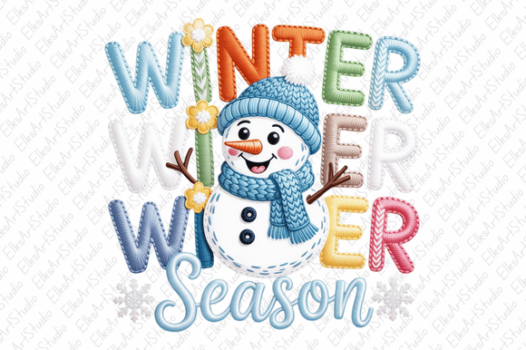 Faux Yarn Winter Season Christmas Png Illustrations Review