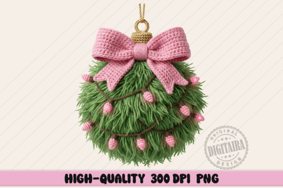 Green Fur Yarn Christmas Ornament Png: A Brand Designer’s Review for Illustrations