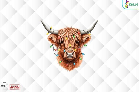 Highland Cow Christmas PNG: A Crafter’s Review of Festive Illustrations