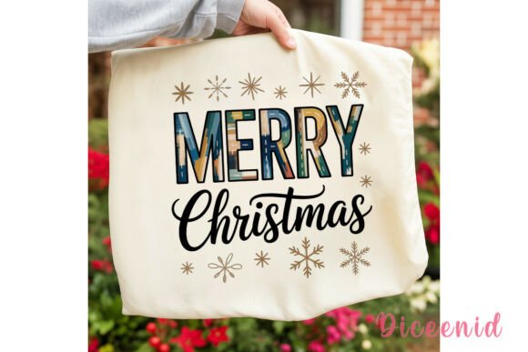 Merry Christmas Abstract Gold PNG for Illustrations