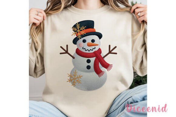 Textured Snowman Christmas Design Review
