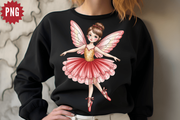 Watercolor Cute Christmas Fairy PNG Clip Review